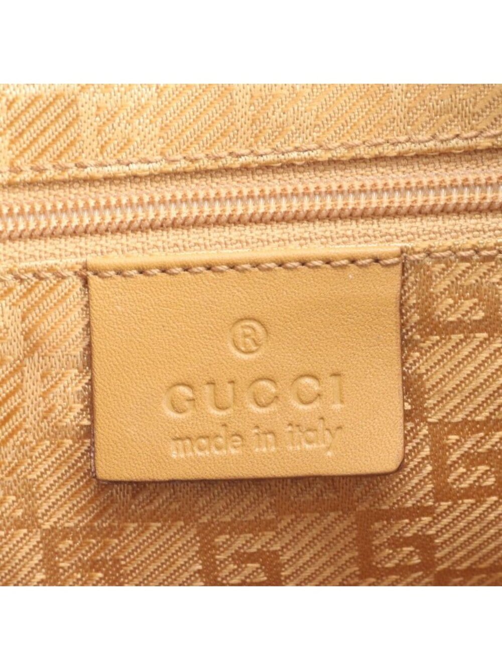 Gucci 001 Leather Shoulder Bag Tote Hand Ene - Picture 8 of 9